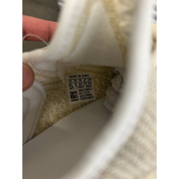 Adidas Yeezy Boost 350 V2 Natural FZ5246 Size US M 9.5 Brand New in Box - Picture 7 of 8